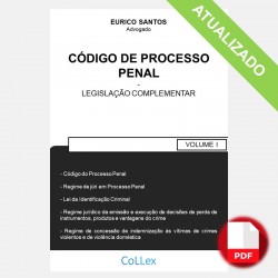 Código de Processo Penal e Legislação Complementar - Volume I