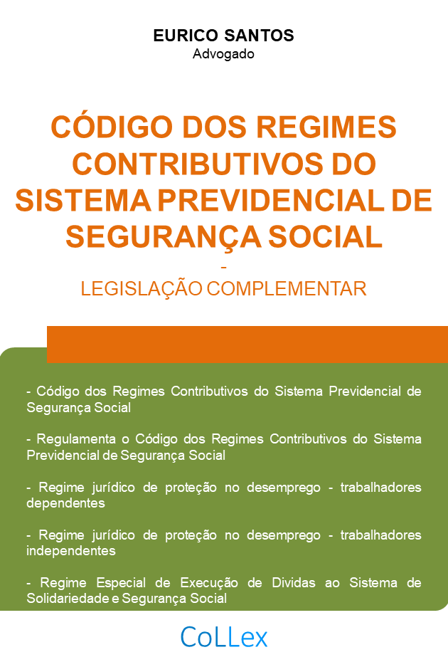 codigo regimes contributivos seguranca social